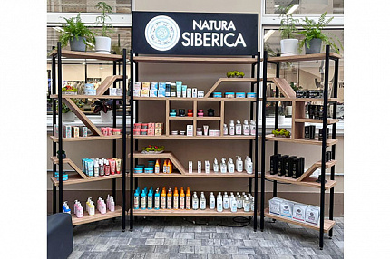 Торговое оборудование для бренда NATURA SIBERICA